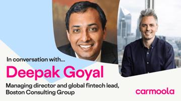 Deepak Goyal of BCG and Aidan Rushby of Carmoola