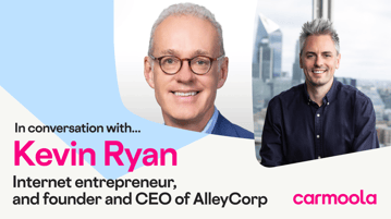 Kevin Ryan of AlleyCorp and Aidan Rushby of Carmoola