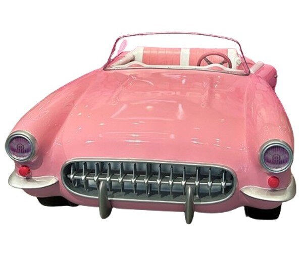 Pink Chevrolet Corvette-1