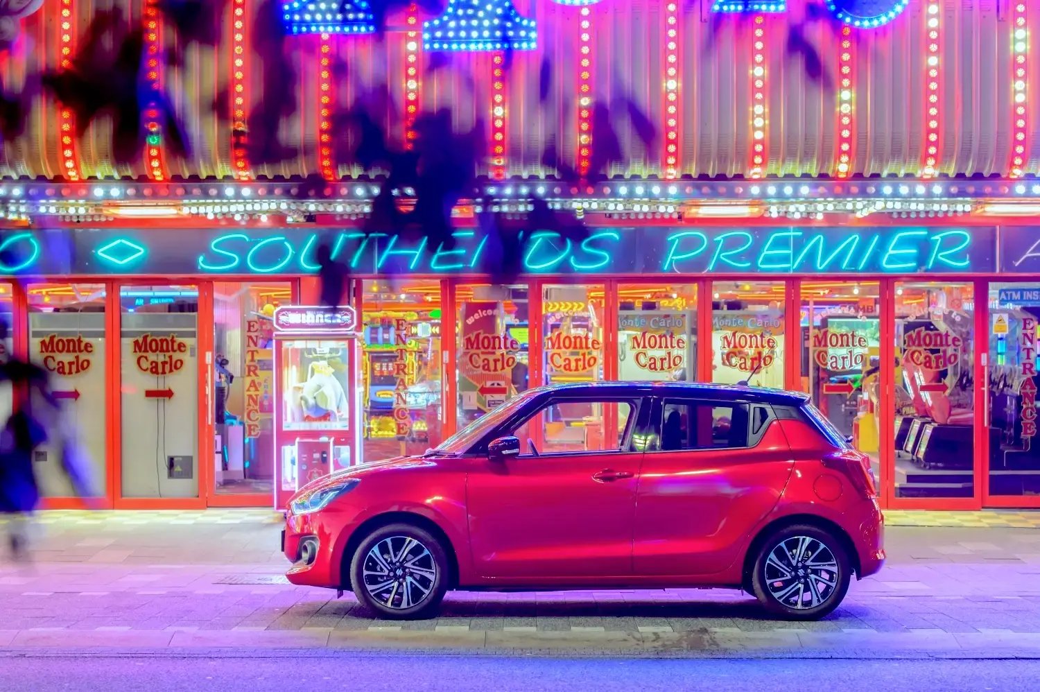 Pink-Suzuki-Swift-side-1