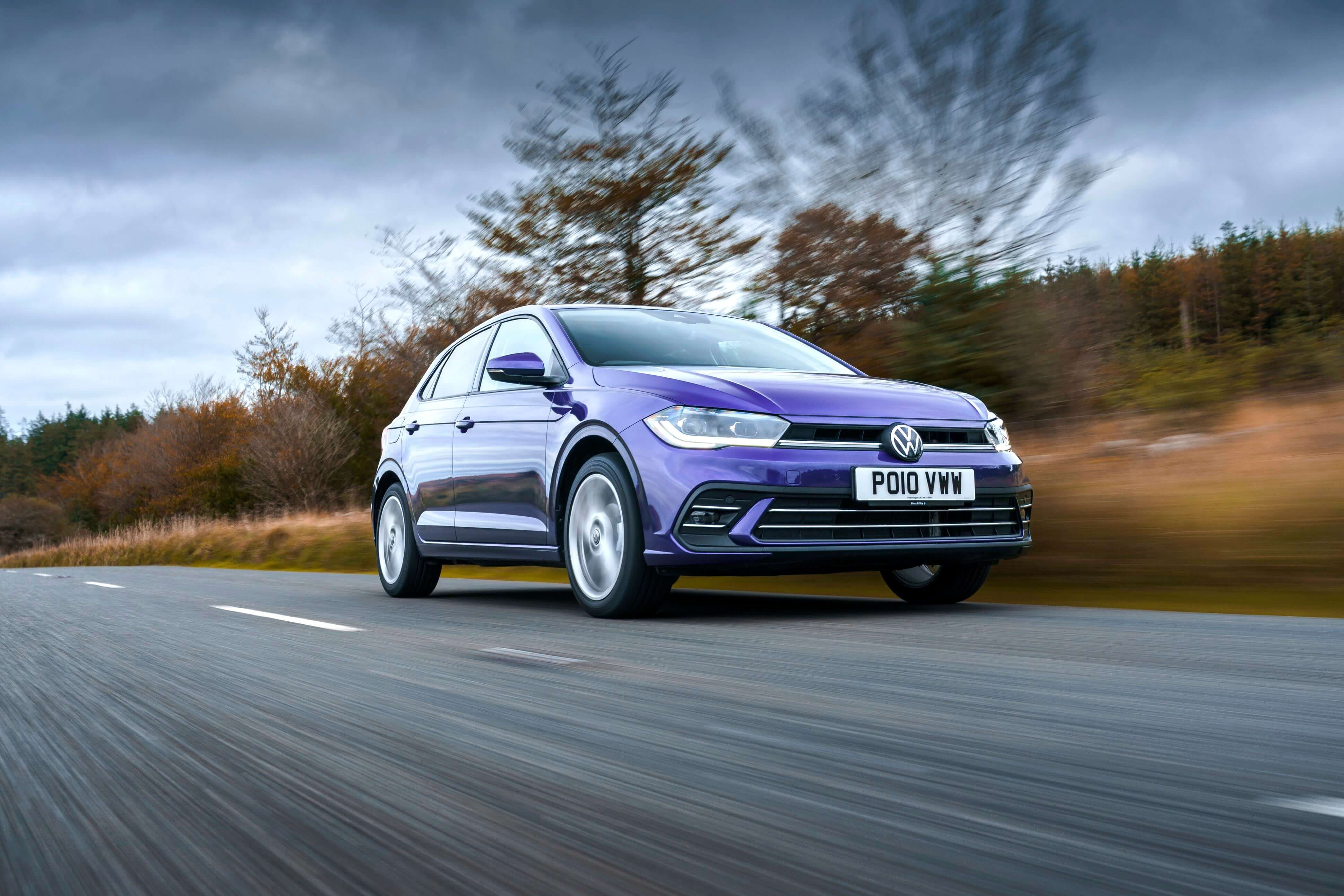 Volkswagen Polo front driving