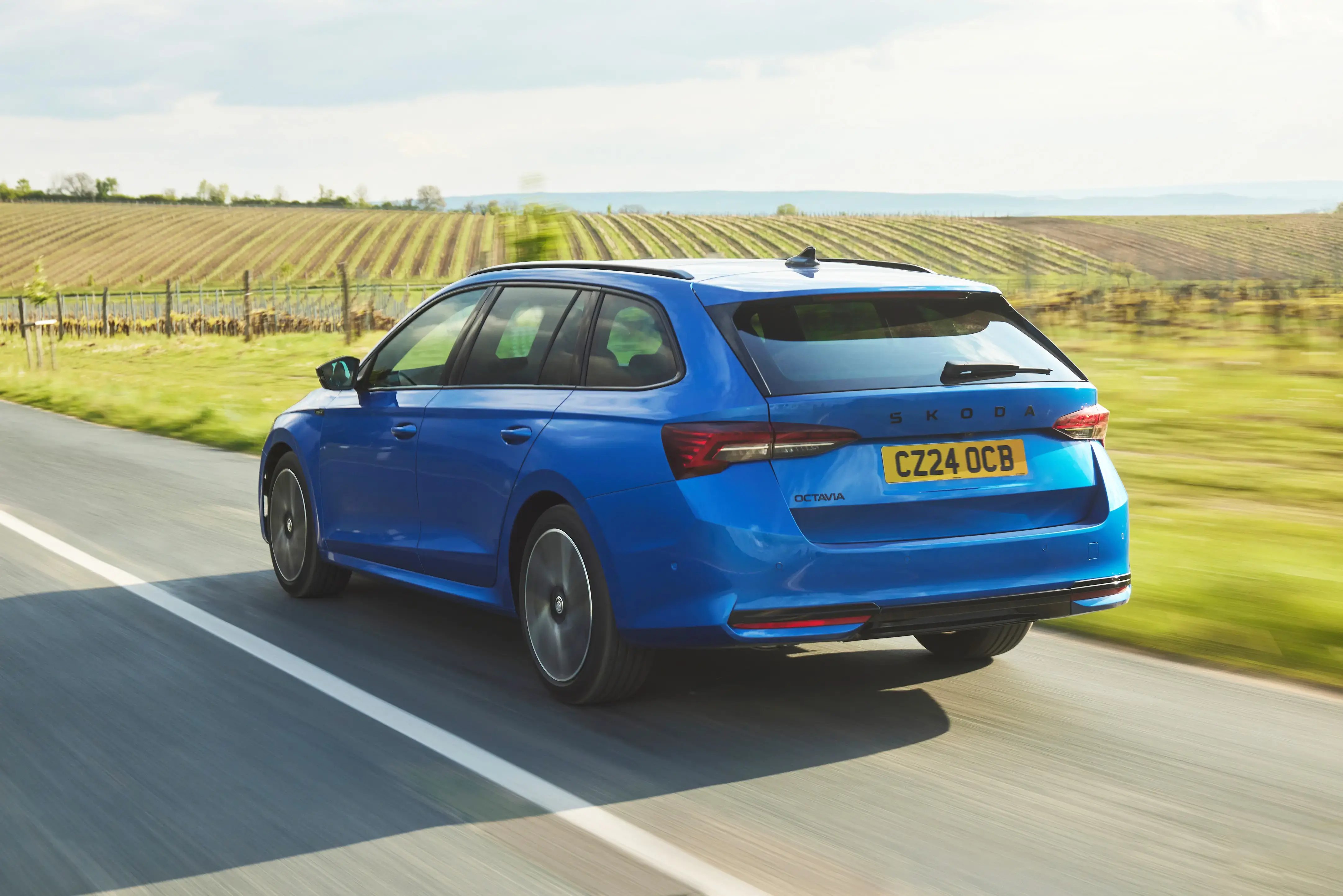 blue-Skoda-Octavia-SportLine-back